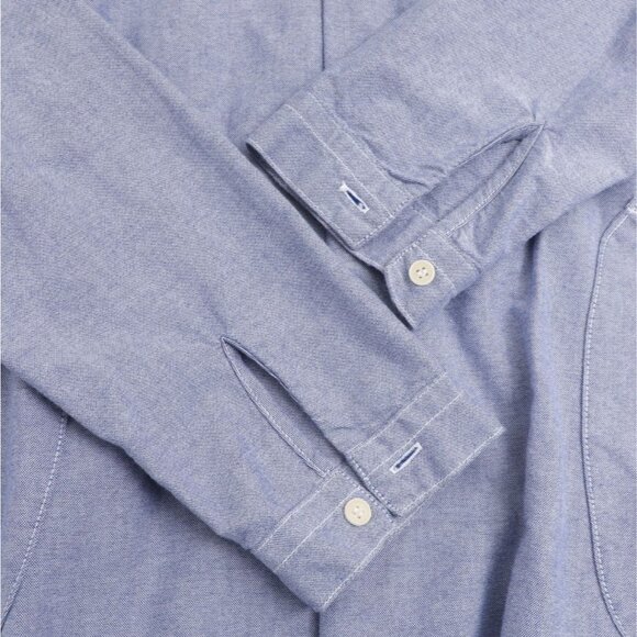 CP Shades Women’s Blue 100% Cotton Teton Tunic Shirt Pockets Medium Made in USA - Picture 4 of 6